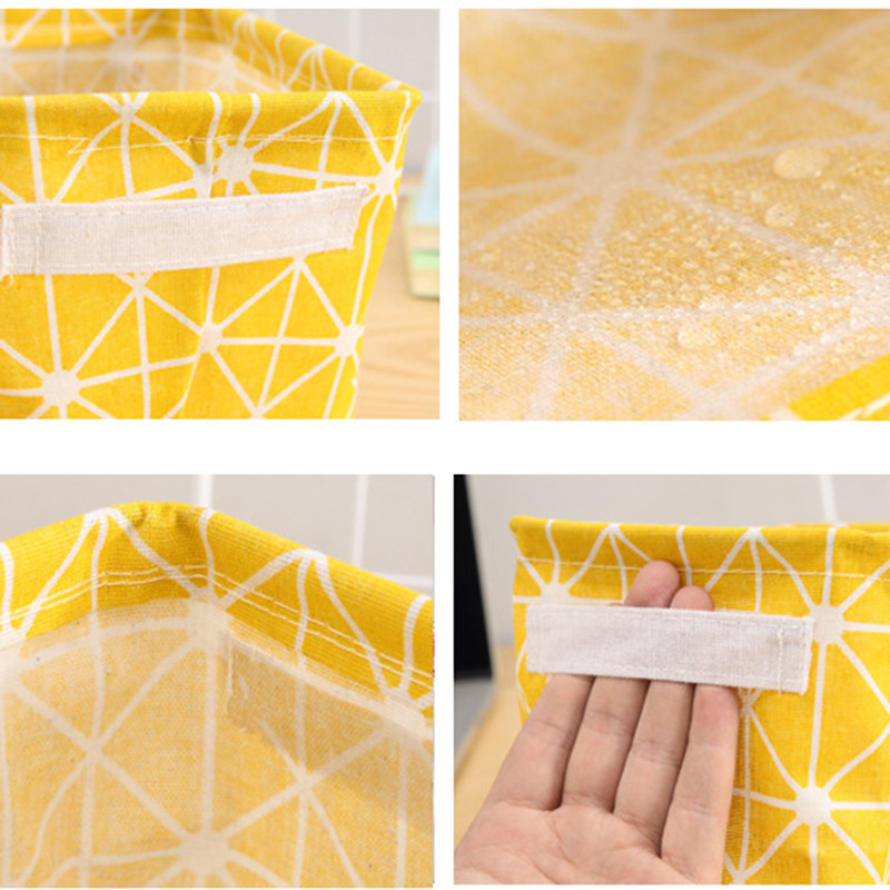 Galddatoru glabāšanas grozs Dažādas apakšveļas rotaļlietu uzglabāšanas kaste Kosmētikas grāmatu organizators Kancelejas preču konteiners Veļas grozs