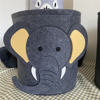 Bērnu Rotaļlietas Organizators Kabata Karikatūra dzīvnieku bērnu rotaļlietu uzglabāšanas kaste Veļas grozs Drēbes Dažādi Uzglabāšanas grozi