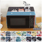 Mūsdienīgs Ziemeļvalstu mikroviļņu putekļu vāks Cepeškrāsns pārsegs Mikroviļņu pārsegs Ledusskapis Protecor mājas dekors ar piekarināmu maisiņu jauks