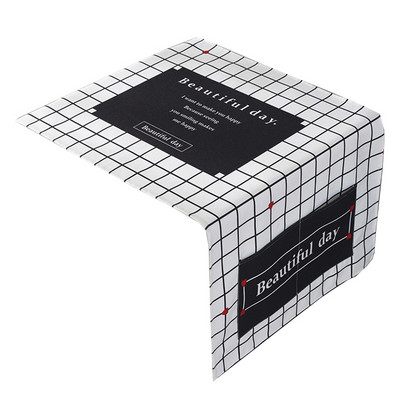 Mūsdienīgs Ziemeļvalstu mikroviļņu putekļu vāks Cepeškrāsns pārsegs Mikroviļņu pārsegs Ledusskapis Protecor mājas dekors ar piekarināmu maisiņu jauks