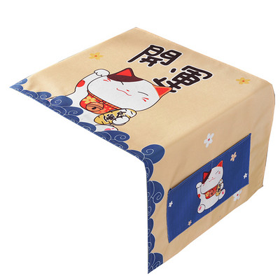 Mūsdienīgs Ziemeļvalstu mikroviļņu putekļu vāks Cepeškrāsns pārsegs Mikroviļņu pārsegs Ledusskapis Protecor mājas dekors ar piekarināmu maisiņu jauks