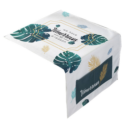 Mūsdienīgs Ziemeļvalstu mikroviļņu putekļu vāks Cepeškrāsns pārsegs Mikroviļņu pārsegs Ledusskapis Protecor mājas dekors ar piekarināmu maisiņu jauks