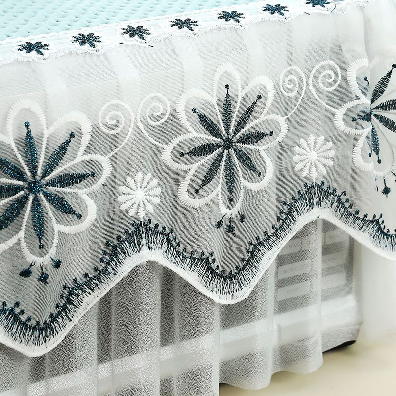 Mikroviļņu krāsns pārsegi viss iekļauts mežģīņu dekoratīvais putekļu pārsegs mājsaimniecības virtuve, eļļas necaurlaidīgs pretapaugšanas ledusskapis universāls