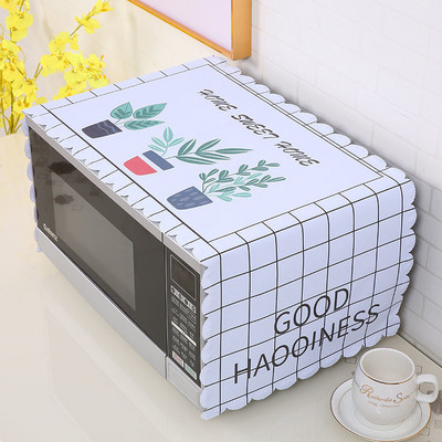 Mājsaimniecības virtuves universālie mikroviļņu krāsns pārsegi Pārnēsājami eļļas necaurlaidīgi ūdensnecaurlaidīgi putekļu necaurlaidīgi vāki Mūsdienīgs universāls mājas dekors