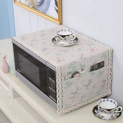 Mājsaimniecības virtuves universālie mikroviļņu krāsns pārsegi Pārnēsājami eļļas necaurlaidīgi ūdensnecaurlaidīgi putekļu necaurlaidīgi vāki Mūsdienīgs universāls mājas dekors