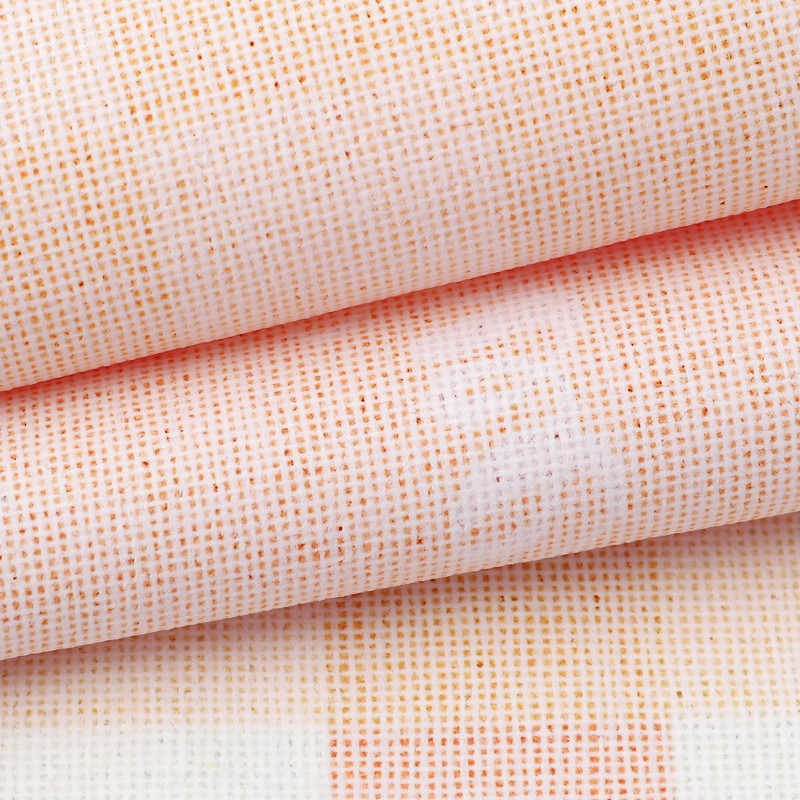 Ημέρα των Ευχαριστιών Γεωμετρικά καρό λινό καλύμματα σκόνης για φούρνο μικροκυμάτων Φθινοπωρινή συγκομιδή Maple Pumpkin Print Dust Protector