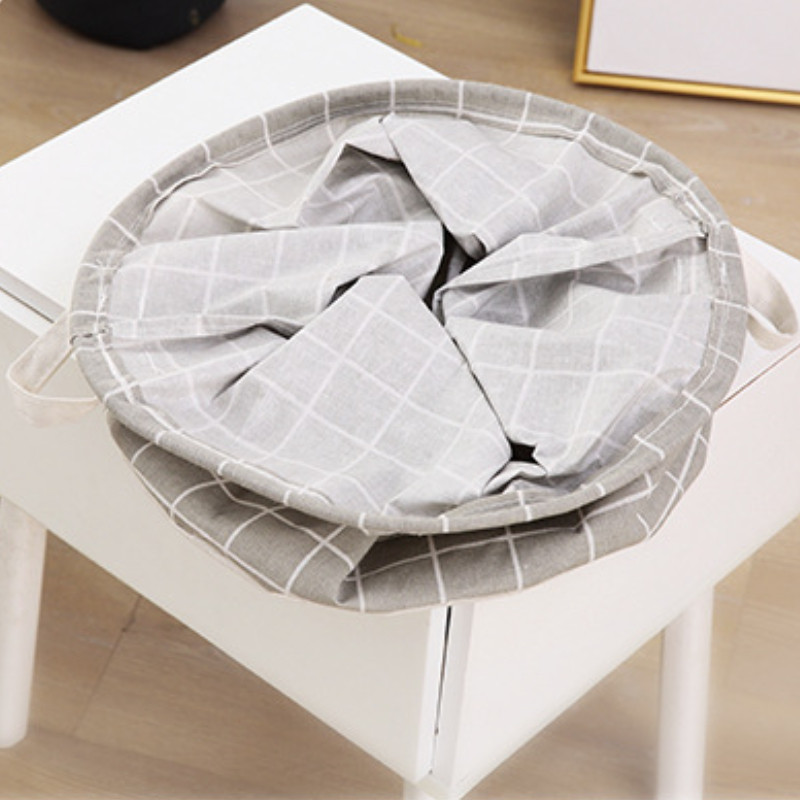 Nordic Style Sub Storage Box Audums Netīro apģērbu grozs Saliekams Glabāšanas spainis Veļas grozs Rotaļlietu apģērbu uzglabāšanas grozs