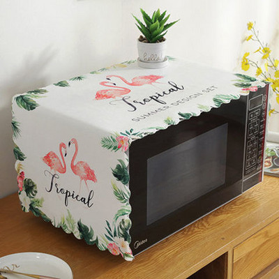 GoodTop 1 kom. Poklopac za prašinu za mikrovalnu pećnicu Šareni, jednostavni, moderni poklopac za pećnicu Modni kuhinjski dodaci