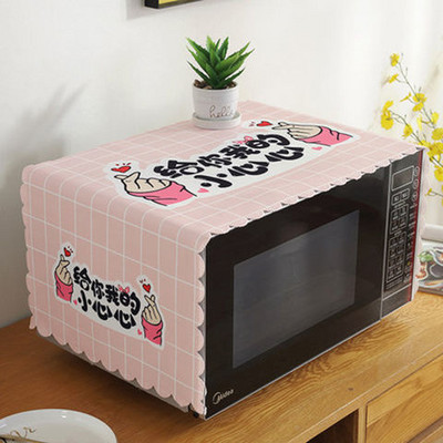 GoodTop 1 kom. Poklopac za prašinu za mikrovalnu pećnicu Šareni, jednostavni, moderni poklopac za pećnicu Modni kuhinjski dodaci