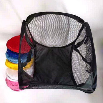 Сгъваеми кошници за съхранение на дрехи Мрежеста пране на мръсни дрехи Кошница за пране Преносим органайзер за разни вещи Контейнер за играчки Кутия за съхранение