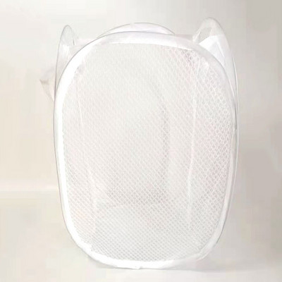 Összehajtható ruhatároló kosarak Hálós mosás Piszkos ruhák Mosókosár Hordozható egyéb cikkek Szervező Játékkonténer Tárolódoboz