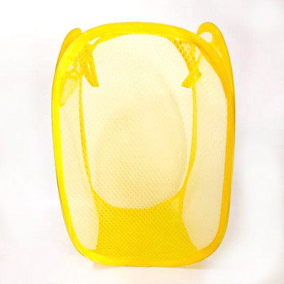 Összehajtható ruhatároló kosarak Hálós mosás Piszkos ruhák Mosókosár Hordozható egyéb cikkek Szervező Játékkonténer Tárolódoboz