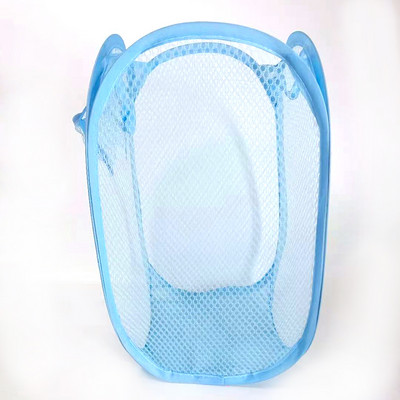 Összehajtható ruhatároló kosarak Hálós mosás Piszkos ruhák Mosókosár Hordozható egyéb cikkek Szervező Játékkonténer Tárolódoboz