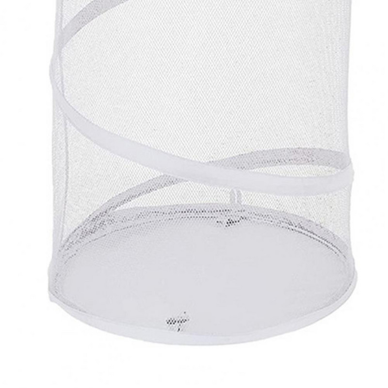 Košara za rublje Košara za prljavu odjeću za spavaonicu s dvostrukom ručkom Fina mrežica Sklopiva mreža Kupaonska velika sklopiva