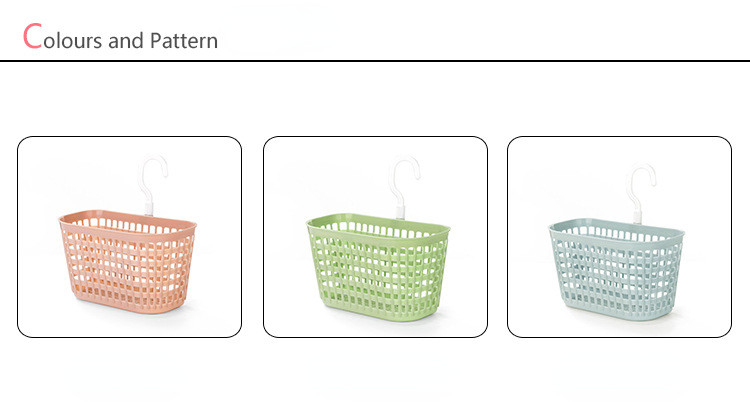 Uzglabāšanas grozi Piekaramie grozi Mājsaimniecības duša Uzglabāšana Sienas piekarināmais Grozs Piekarināmi Virtuves priekšmeti Virtuves organizators