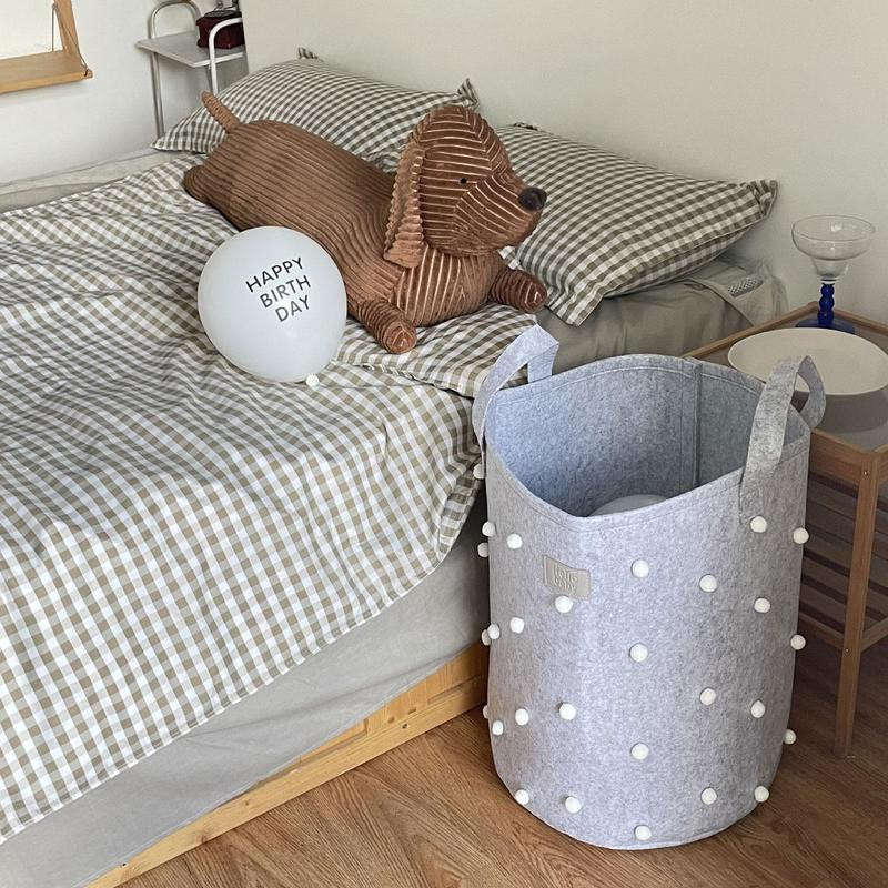Nešvarių drabužių krepšelis Dideli drabužiai trukdo skalbinių krepšeliui su rankenomis Drabužių laikymui Žaislai miegamajame Vonios kambarys Svetainė