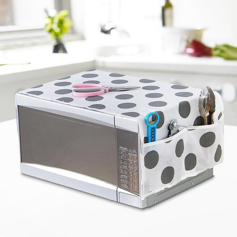 Poklopac za mikrovalnu pećnicu Zaštita od prašine Zaštita od masnoće Zaštita za vrećicu za pohranu Ukrasni poklopac Otporan na ulje Napa za mikrovalnu pećnicu Kuhinjski dodaci