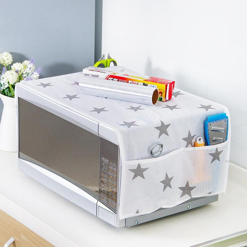 Poklopac za mikrovalnu pećnicu Zaštita od prašine Zaštita od masnoće Zaštita za vrećicu za pohranu Ukrasni poklopac Otporan na ulje Napa za mikrovalnu pećnicu Kuhinjski dodaci