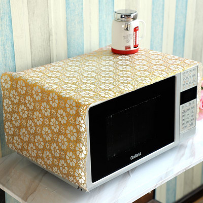 Pastoral vízálló porvédő huzatok mikrohullámú sütőhöz, hűtőhöz, számítógéphez TV-hez, Univerzális olajálló konyhai tartozékokhoz Hordozható