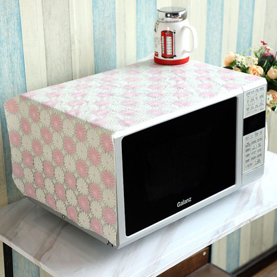 Pastoral vízálló porvédő huzatok mikrohullámú sütőhöz, hűtőhöz, számítógéphez TV-hez, Univerzális olajálló konyhai tartozékokhoz Hordozható