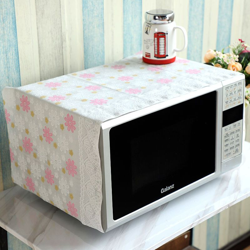 Pastoral vízálló porvédő huzatok mikrohullámú sütőhöz, hűtőhöz, számítógéphez TV-hez, Univerzális olajálló konyhai tartozékokhoz Hordozható