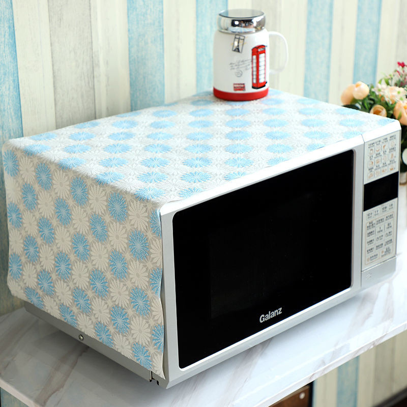 Pastoral vízálló porvédő huzatok mikrohullámú sütőhöz, hűtőhöz, számítógéphez TV-hez, Univerzális olajálló konyhai tartozékokhoz Hordozható
