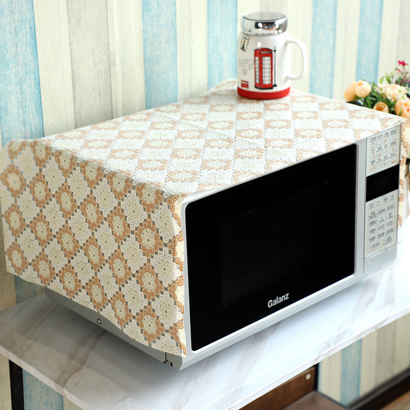 Pastoral vízálló porvédő huzatok mikrohullámú sütőhöz, hűtőhöz, számítógéphez TV-hez, Univerzális olajálló konyhai tartozékokhoz Hordozható