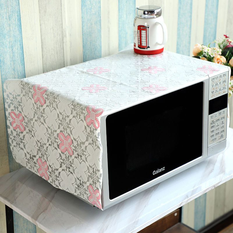 Pastoral vízálló porvédő huzatok mikrohullámú sütőhöz, hűtőhöz, számítógéphez TV-hez, Univerzális olajálló konyhai tartozékokhoz Hordozható