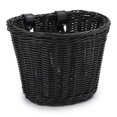 Kerékpáros kosár Gyerek szőtt Fonott kosarak Lányok Fiúk Balance Biciklik Kerékpárok Gyermek első kormány rattan kézi fonott fonott kosarak