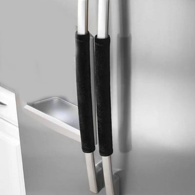 2 tk külmiku uksekäepideme kate Köögimasin Dekoratsioonikäepidemed Libisemisvastased kindad Külmkapp Ahi Hoidke sõrmejälgi