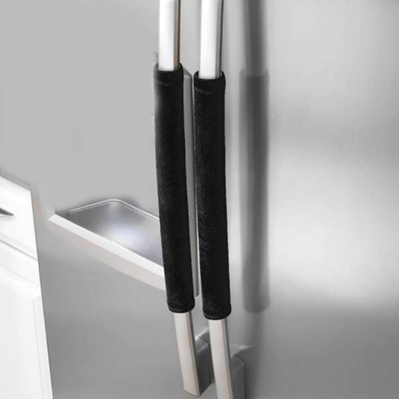 2 tk külmiku uksekäepideme kate Köögimasin Dekoratsioonikäepidemed Libisemisvastased kindad Külmkapp Ahi Hoidke sõrmejälgi