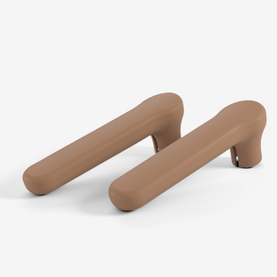 2 gab. Durvju roktura pārsegs Silikona uzmavu durvju roktura vāks Beztrokšņa pret sadursmes aizsargu cimdi Antistatisks durvju roktura aizsargs