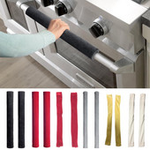 Κάλυμμα λαβής Πόμολο πόρτας Κάλυμμα χρυσό βελούδινο ύφασμα Λαβή ψυγείου Γάντια Λαβή πόρτας ψυγείου Χριστουγεννιάτικο διακοσμητικό κάλυμμα λαβής