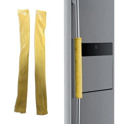 Κάλυμμα λαβής Πόμολο πόρτας Κάλυμμα χρυσό βελούδινο ύφασμα Λαβή ψυγείου Γάντια Λαβή πόρτας ψυγείου Χριστουγεννιάτικο διακοσμητικό κάλυμμα λαβής