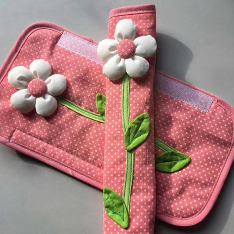 1gb 3d Flower Polka Dot Door Ledusskapja roktura vāks Durvis Aizsargā Virtuve Ledusskapim Piederumi Piemērots piedurknes dekors H9n3