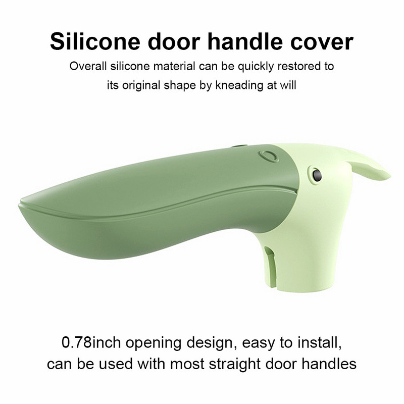 Durvju roktura pārsega drošības aizsardzība Durvju roktura aizsargs Dekorācijas aizsargs pret triecieniem