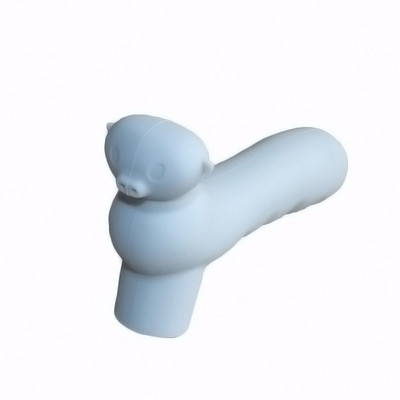 1kom Silikonska ručka Zaštitna navlaka za zaštitu od sudara Sigurnosna zaštita za bebe Bešumna vakuumska kvaka Poklopac kvake