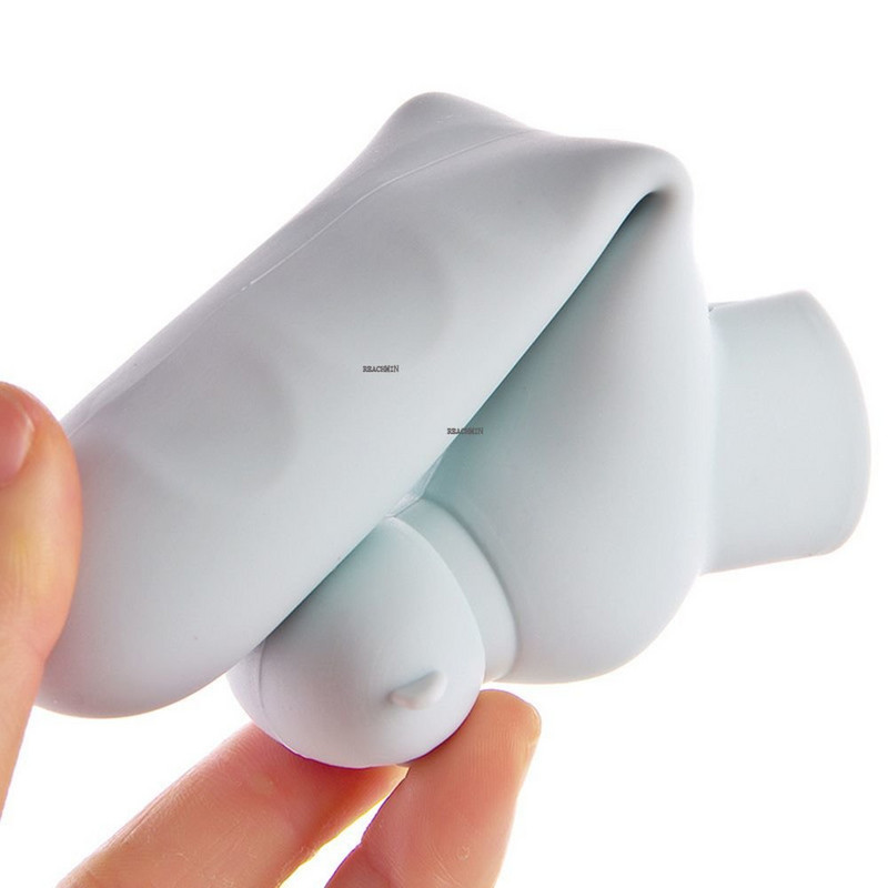 1kom Silikonska ručka Zaštitna navlaka za zaštitu od sudara Sigurnosna zaštita za bebe Bešumna vakuumska kvaka Poklopac kvake