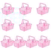10kom Simulacija košara za kupnju Kutije za slatkiše Plastične košare Igračke Mini košare za slatkiše Kutije za pekarnice Vjenčanje Rođendan