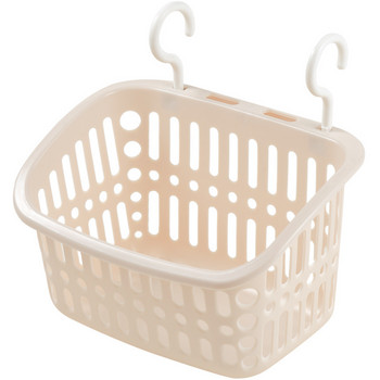 Висяща кошница за съхранение Висящи кошници за баня Домакински пластмасови кухненски душове за баня Висяща кошница за съхранение на стена