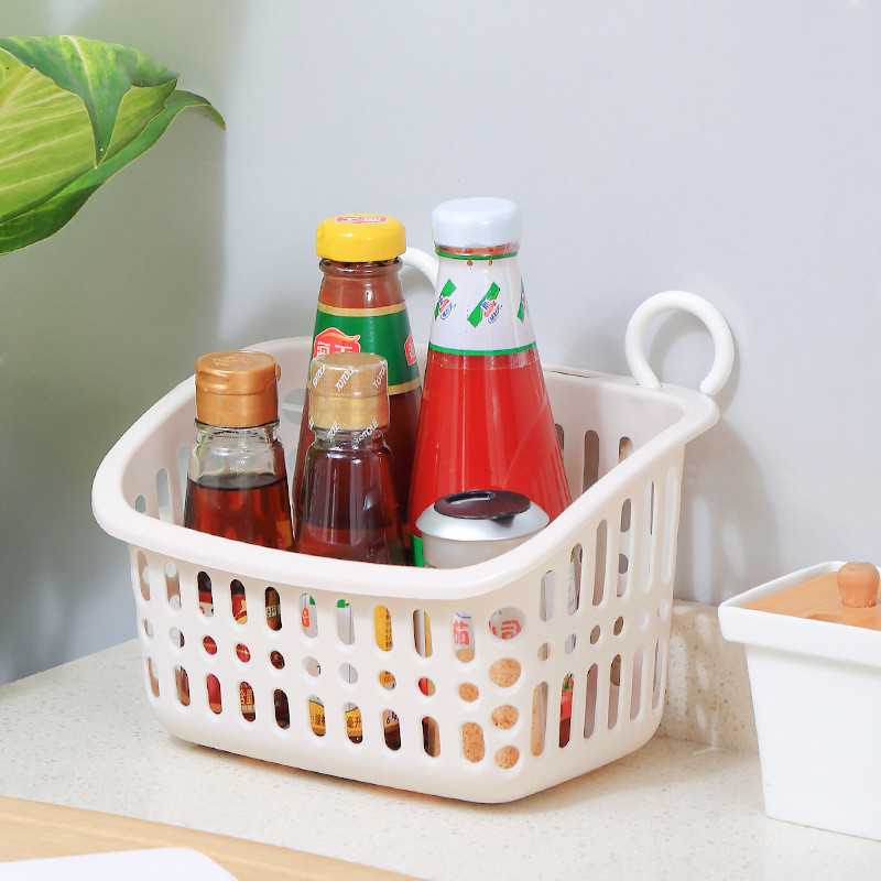 Κρεμαστό καλάθι αποθήκευσης Μπάνιο Κρεμαστά καλάθια Οικιακής Πλαστικής Κουζίνας Μπάνιο Ντους Αποθήκευση Επιτοίχιο Καλάθι