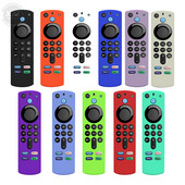 Κάλυμμα τηλεχειριστηρίου νέας τρίτης γενιάς 2022 For Fire TV Stick Τα προστατευτικά καλύμματα θήκης σιλικόνης με προστασία από τη σκόνη 3ης γενιάς