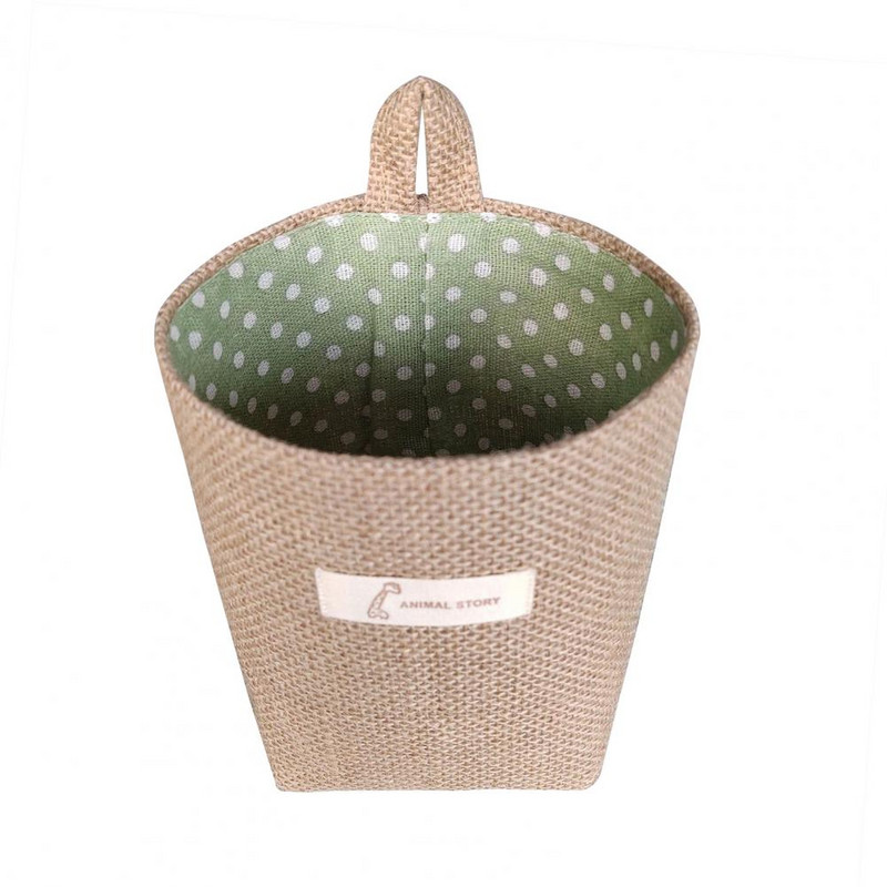 Lauaarvuti korvikasti hoiukorv Loominguline suure mahutavusega džuudist praktiline multifunktsionaalne seinaripp ühiselamu jaoks