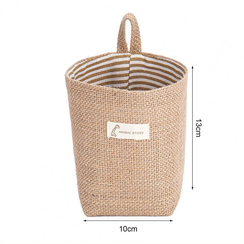 Lauaarvuti korvikasti hoiukorv Loominguline suure mahutavusega džuudist praktiline multifunktsionaalne seinaripp ühiselamu jaoks