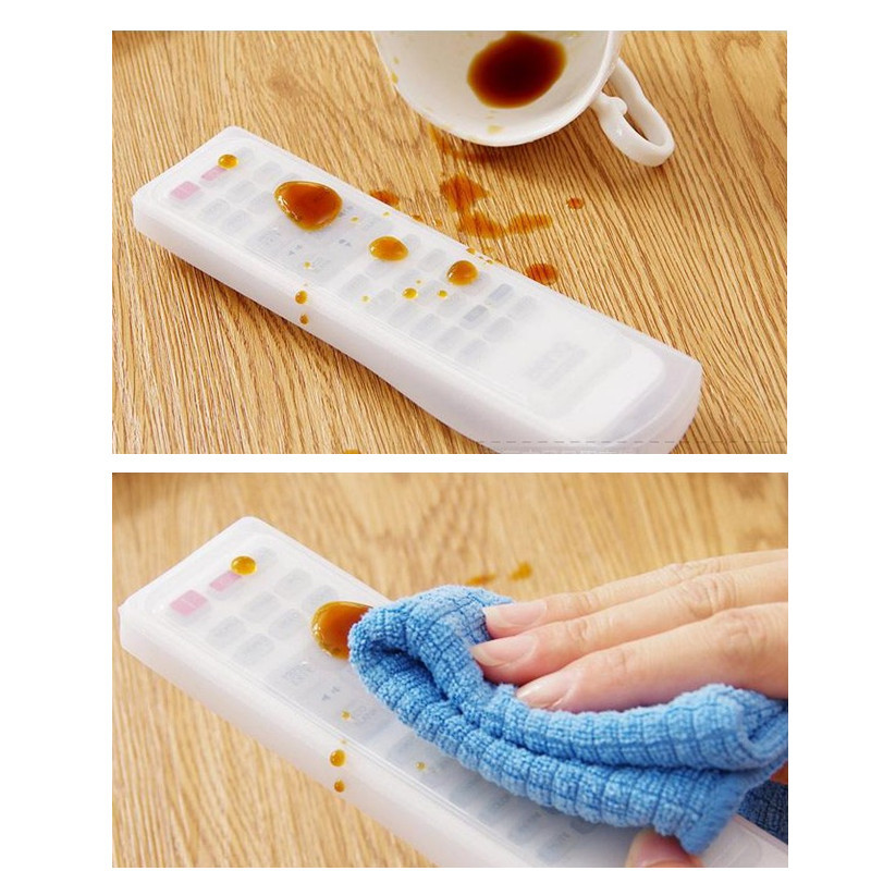 1PC TV din silicon pentru aer condiționat, telecomandă, husă de protecție, impermeabilă, de protecție împotriva prafului