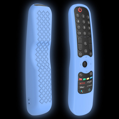 Silikona futrālis LG AN-MR21GC MR21N/21GA tālvadības pults aizsargvāciņš LG OLED TV Magic Remote AN MR21GC