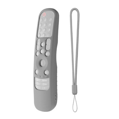 LGMR21GA / MR21GC Smart TV távirányító védőtokhoz Ütésálló, tartós szilikon burkolat, ejtésálló héj