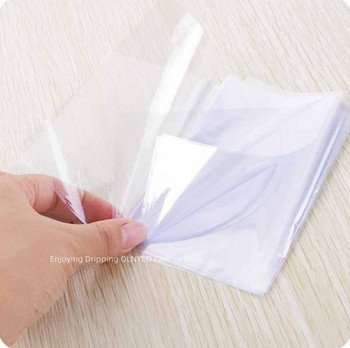 10Pcs Clear Shrink Film Bag TV/Air Condition Τηλεχειριστήριο Διαφανές κάλυμμα θήκης Προστατευτική τσάντα χειριστηρίου κατά της σκόνης 6/8*25cm