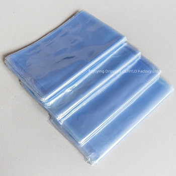 10Pcs Clear Shrink Film Bag TV/Air Condition Τηλεχειριστήριο Διαφανές κάλυμμα θήκης Προστατευτική τσάντα χειριστηρίου κατά της σκόνης 6/8*25cm