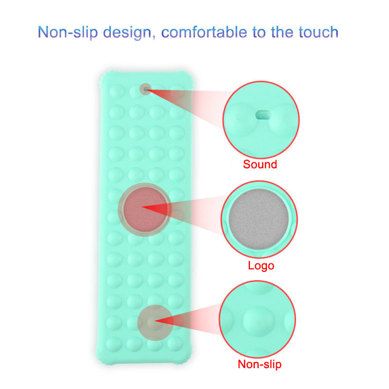 Tokvédő tok Apple TV-hez Szilikon porálló burkolat Apple TV4-hez védőburkolat otthoni Tárolás Távirányító tartó U3